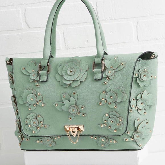Urban Expressions Handbags - Gorgeous bag in bleached aqua